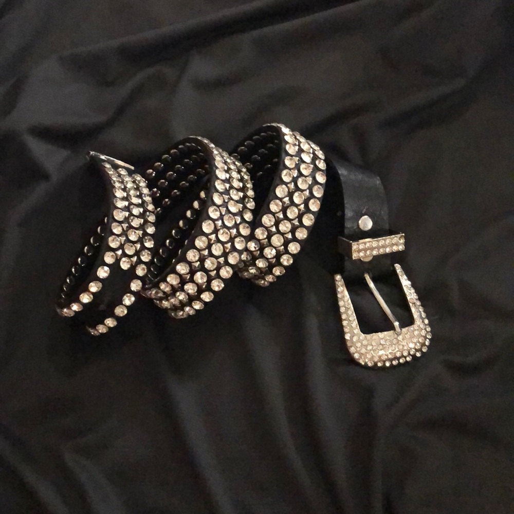 Beautiful rhinestone belt